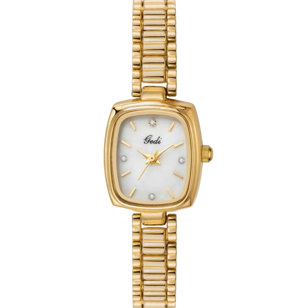 Aura Vintage Gold Watch